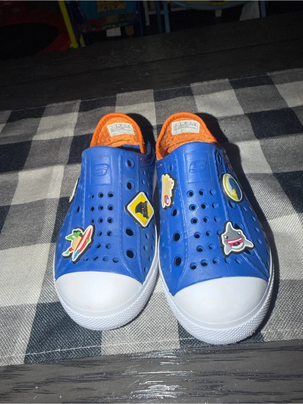 Sketchers Boys Toddler Water Shoes size 9 VGC